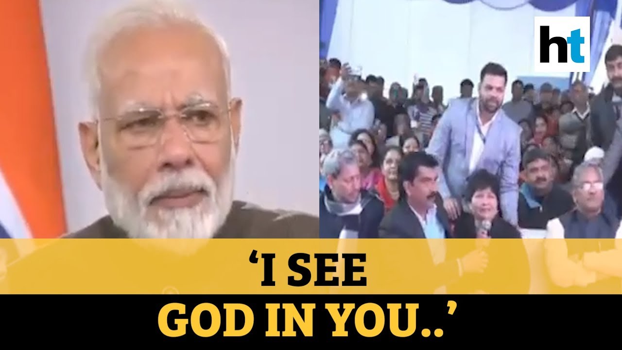 Watch: PM Modi gets emotional as govt scheme beneficiary breaks down