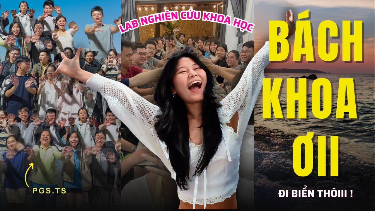 Nghiên cứu sinh Bách Khoa đi Biển 🌊 (Tự do tự lo, tự cung tự cấp, Villa xịn, Sự Cố Mất File 😱)