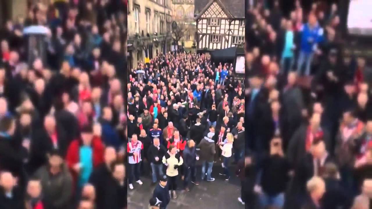 PSV Eindhoven fans @ Manchester United 2015