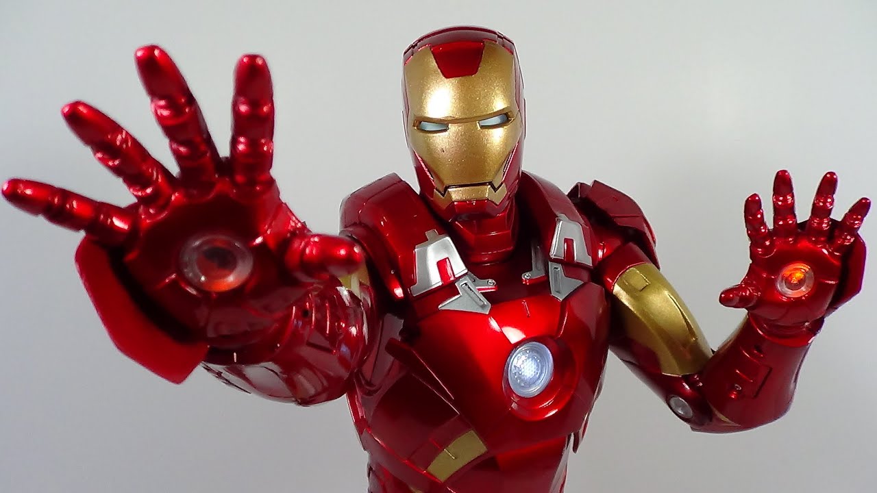 NECA 1/4 Scale Iron Man Mark 7 The Avengers 18 Inch Movie Figure Review