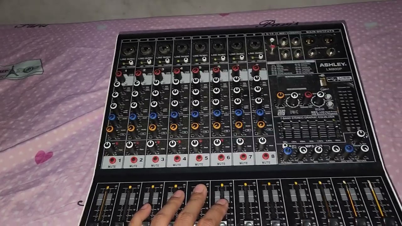 Mixer ashley lm 8004 spesifikasi dan edukasi