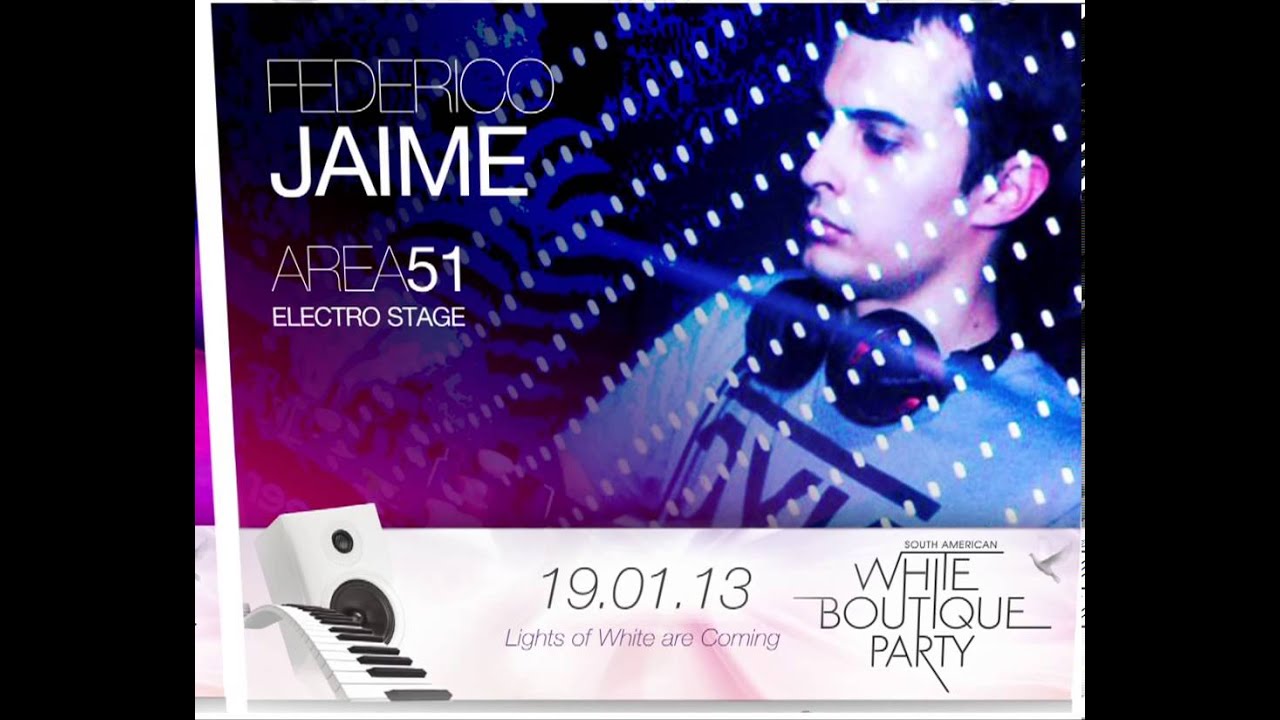 South American WHITE BOUTIQUE PARTY - Line Up