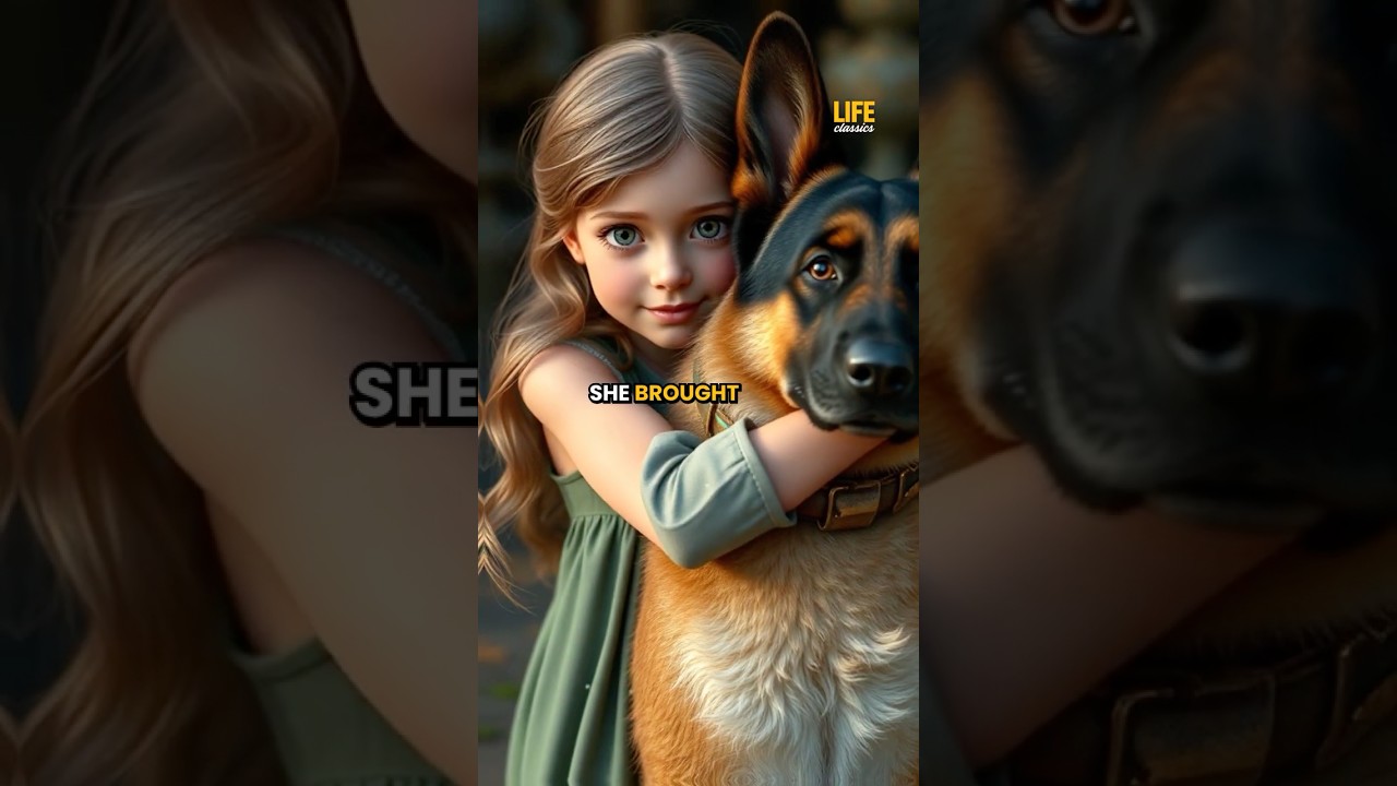 Girl&rsquo;s $52 Changes Everything | Emotional Police Dog Story #viral #shorts #lifelessons #motivation