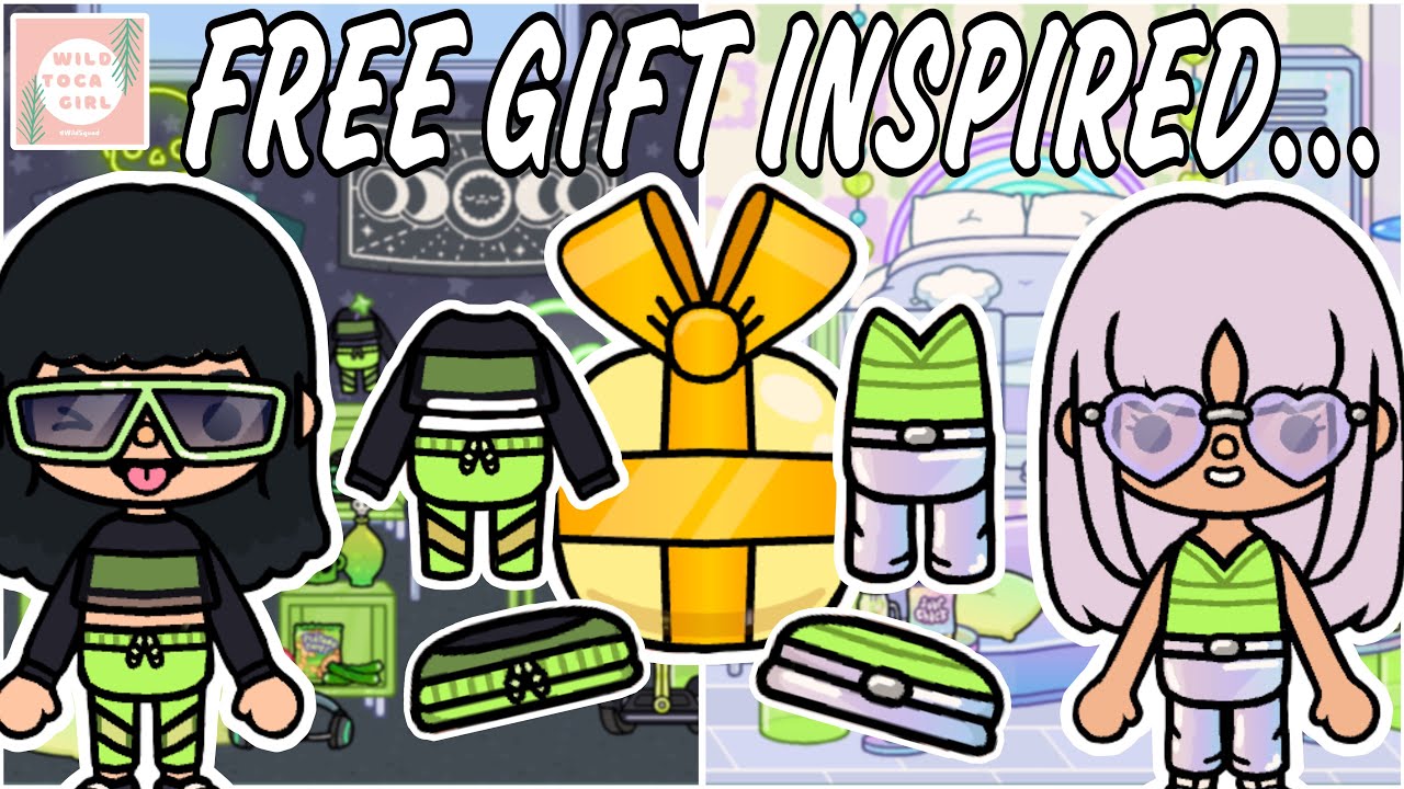 FREE GIFT INSPIRED&hellip; 💝💚🖤💜 TOCA LIFE WORLD 🌍