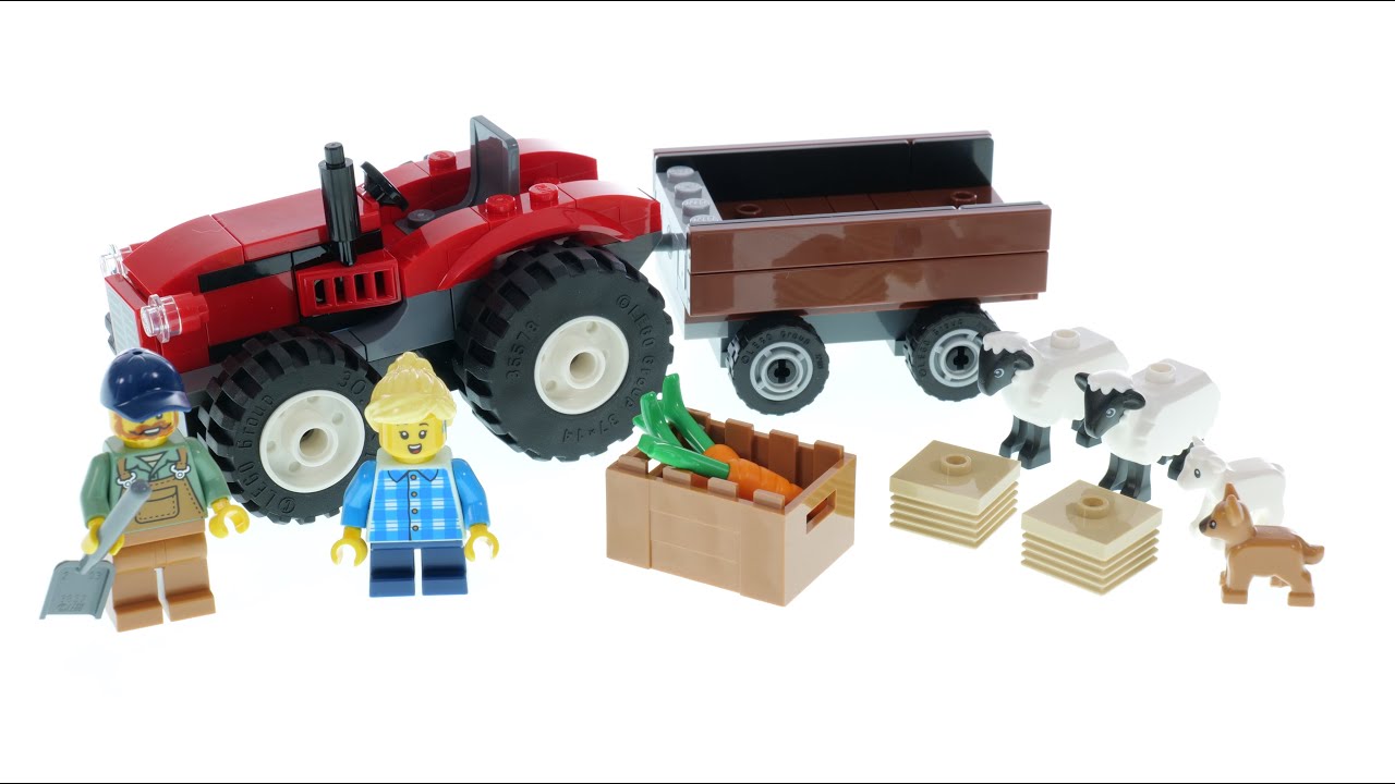 LEGO City 60461 Traktor mit Anh&auml;nger
