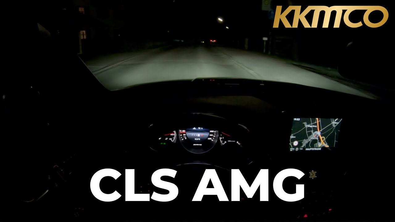 Mercedes AMG CLS 63 Shooting Brake (557PS) | POV Night Drive