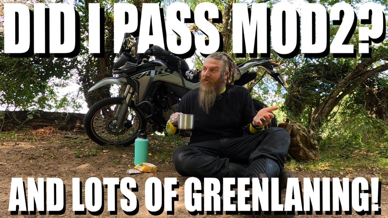 Did i pass my Mod2? Plus loads of greenlane riding around Thetford