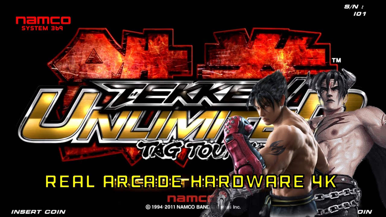 Tekken Tag Tournament 2 Arcade Unlimited Jin Kazama and Devil Jin 4K 60FPS Namco system 369