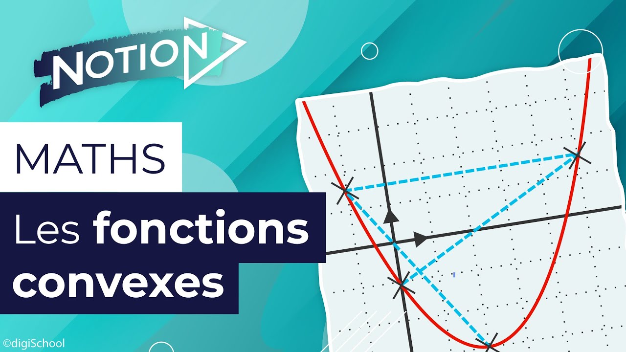Math&eacute;matiques : tout savoir sur les fonctions convexes