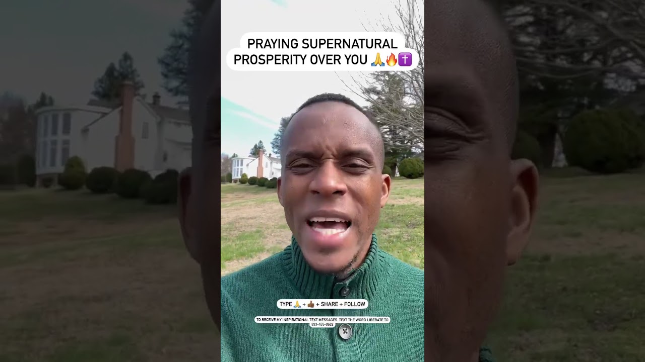 Praying supernatural prosperity over you#jesus faith #god #prayer #worship #praise #viral #trending