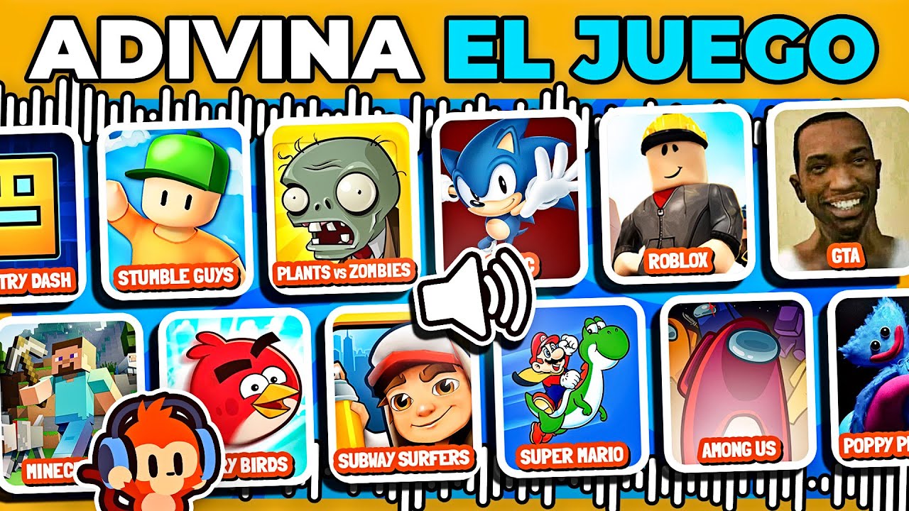 🎵 ADIVINA EL JUEGO POR LA CANCIÓN 🎮🕹️ | solo el 3% es capaz de vencer este desafío  |🐵 #monoquiz