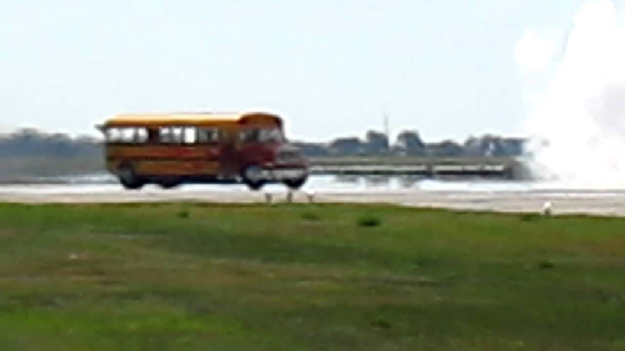 The jet-powered school bus!