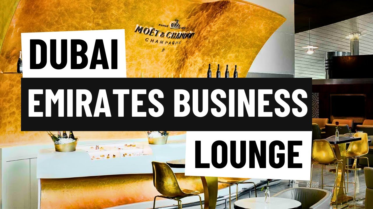 Emirates Business Class Lounge Dubai DXB Concourse A – Erfahrung & Review