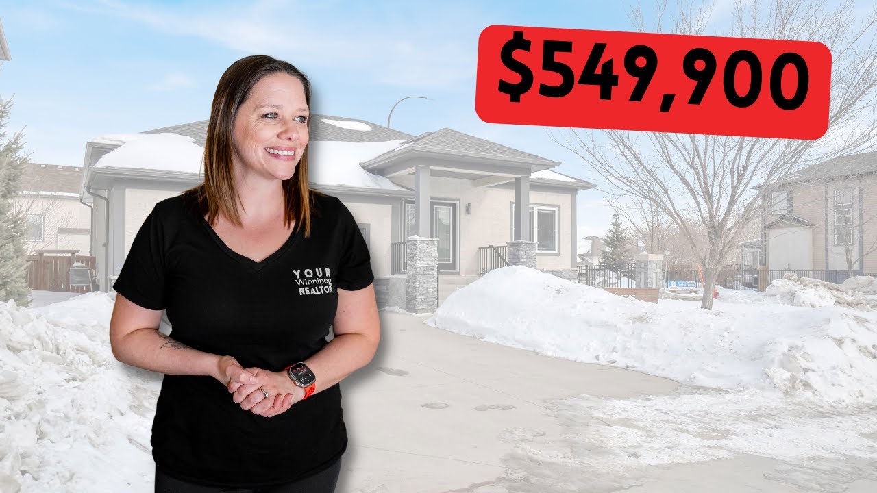Inside This Bright And Beautiful Home In Winnipeg's Bridgwater Forest Neighbourhood