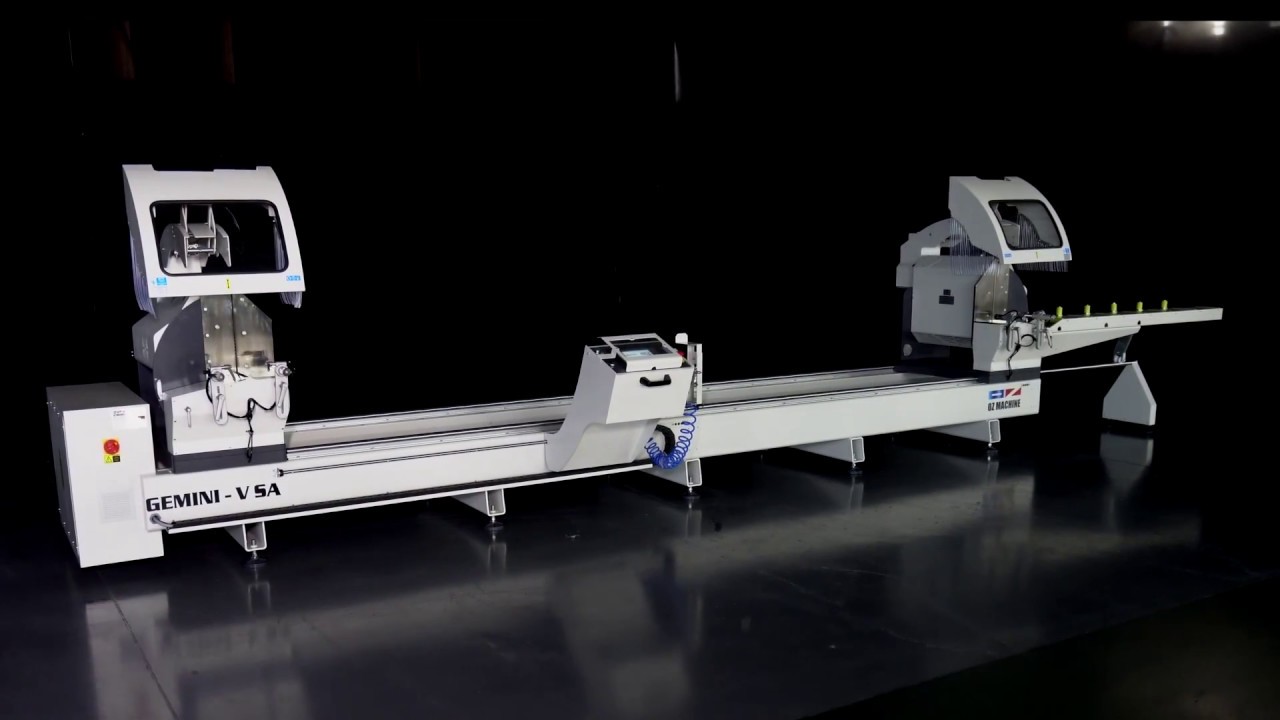 Ozcelik / OZ machine GEMINI V double head cutting machine with 550mm saw blade