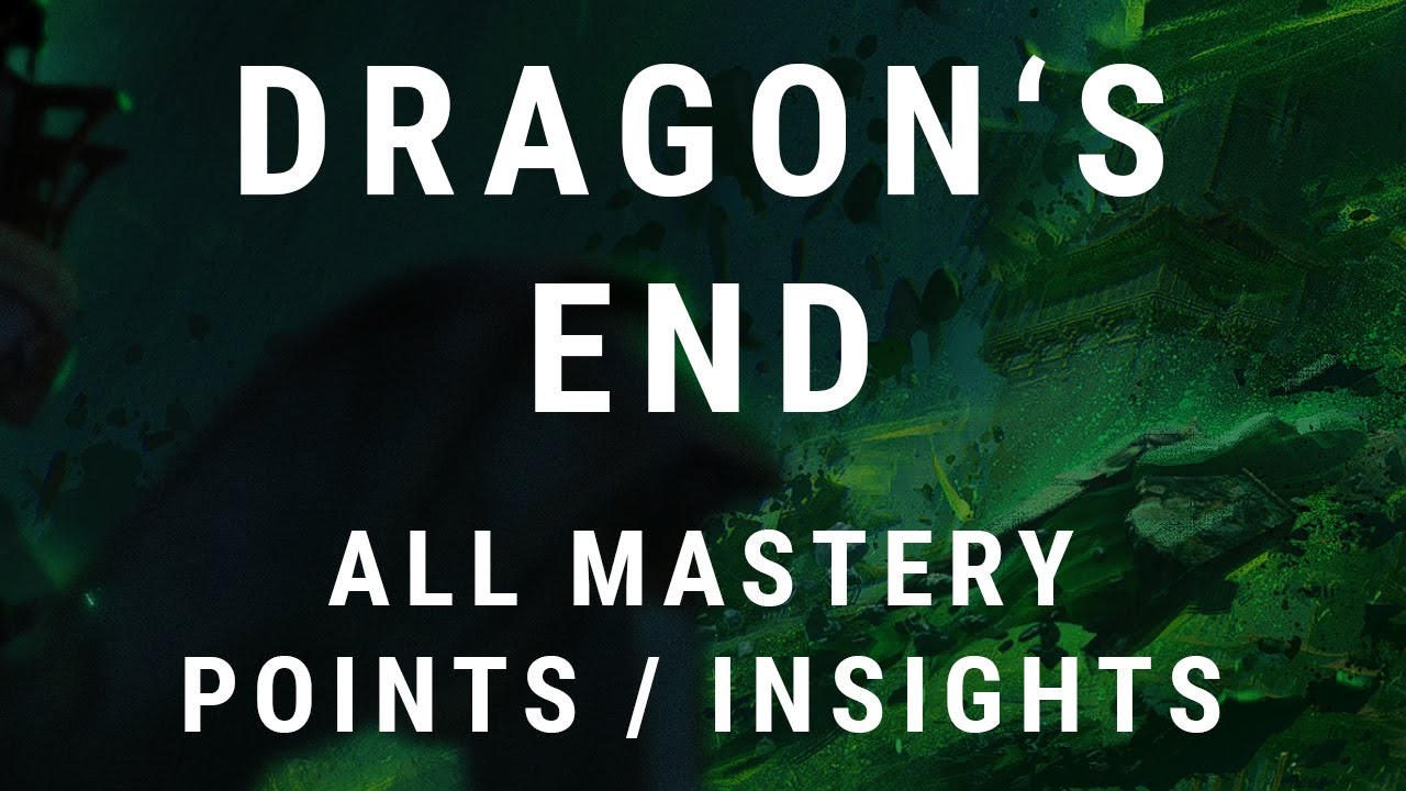 All Dragon's End Mastery Points/Insights without flying mount | GUILD WARS 2 END OF DRAGONS