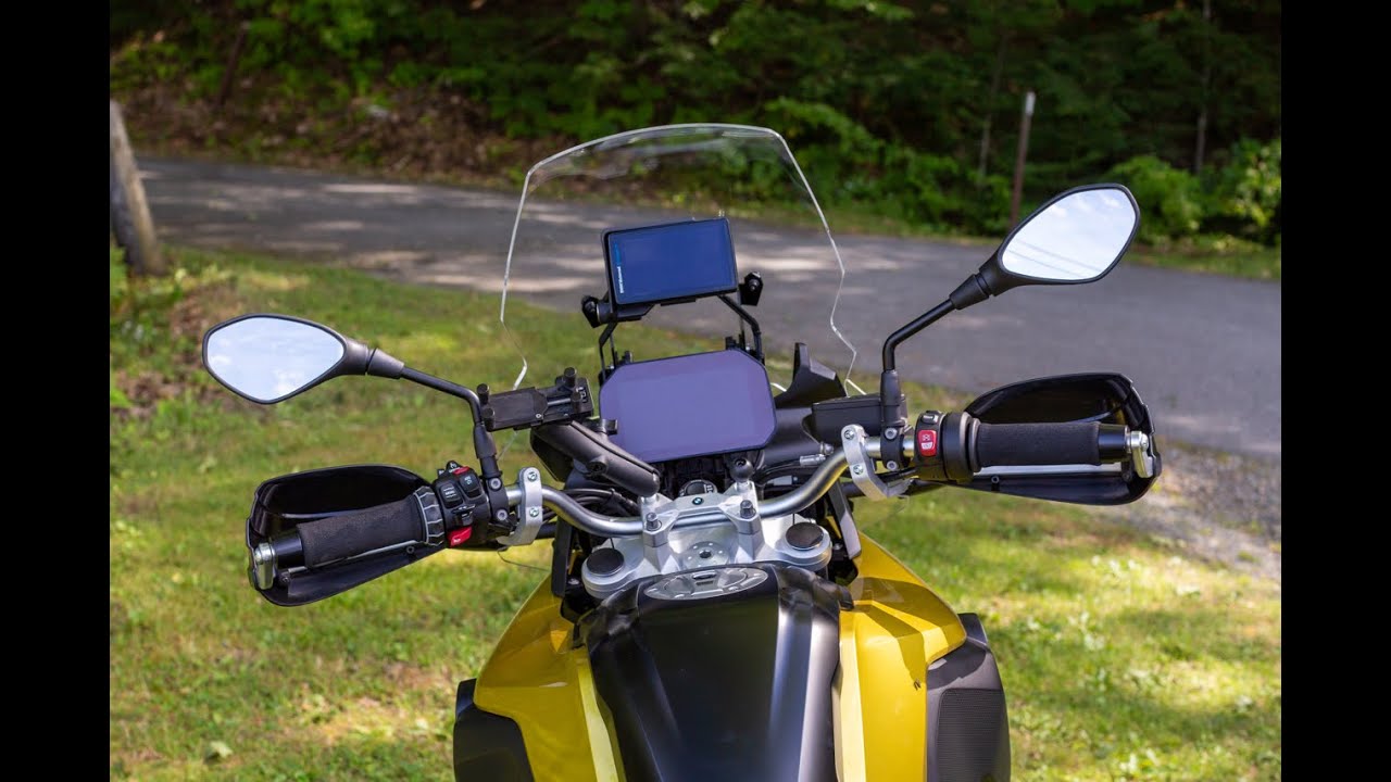 Установка: перенос кронштейна BMW NAV для 750GS / F850GS