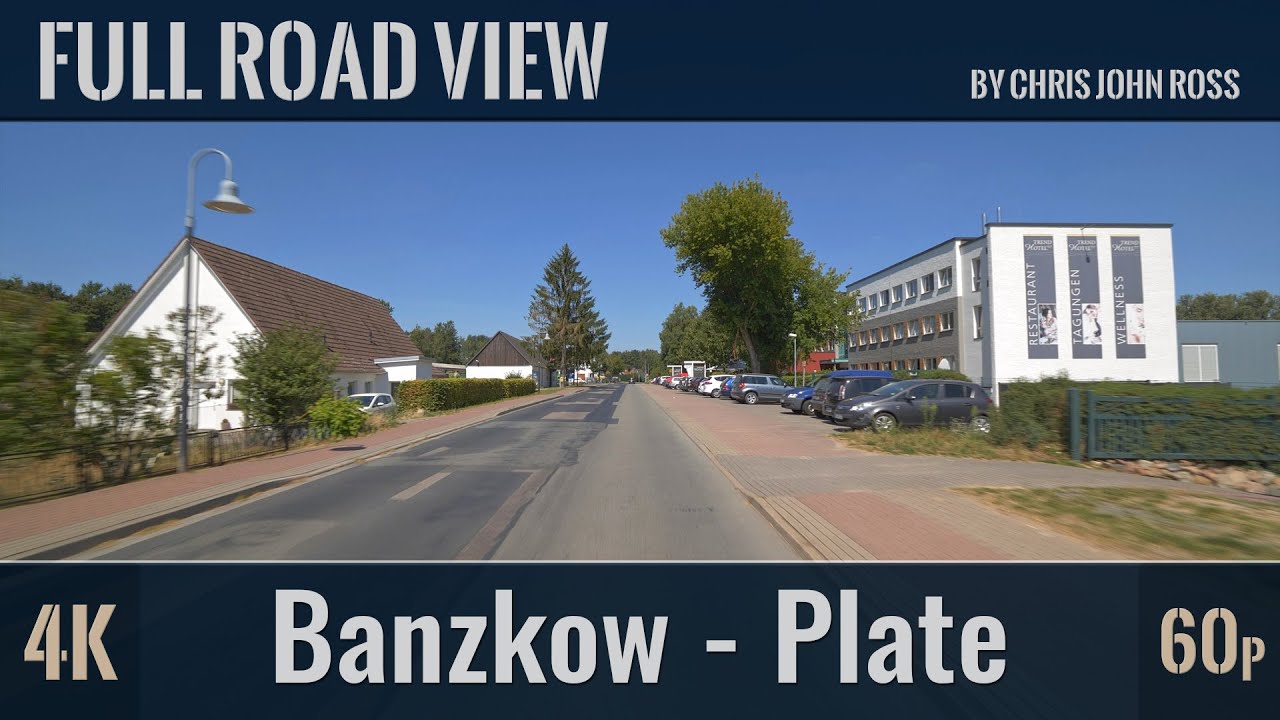 Banzkow - Plate, Mecklenburg-Vorpommern, Germany: Goldenstädt - Consrade - 4K (2160p/60p)