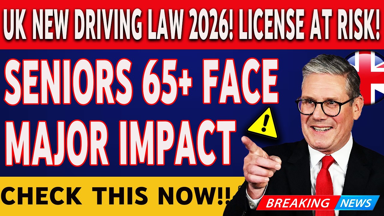 ⚠️ UK Drivers 65+ WARNING: New Laws in 2026 Could Change Everything