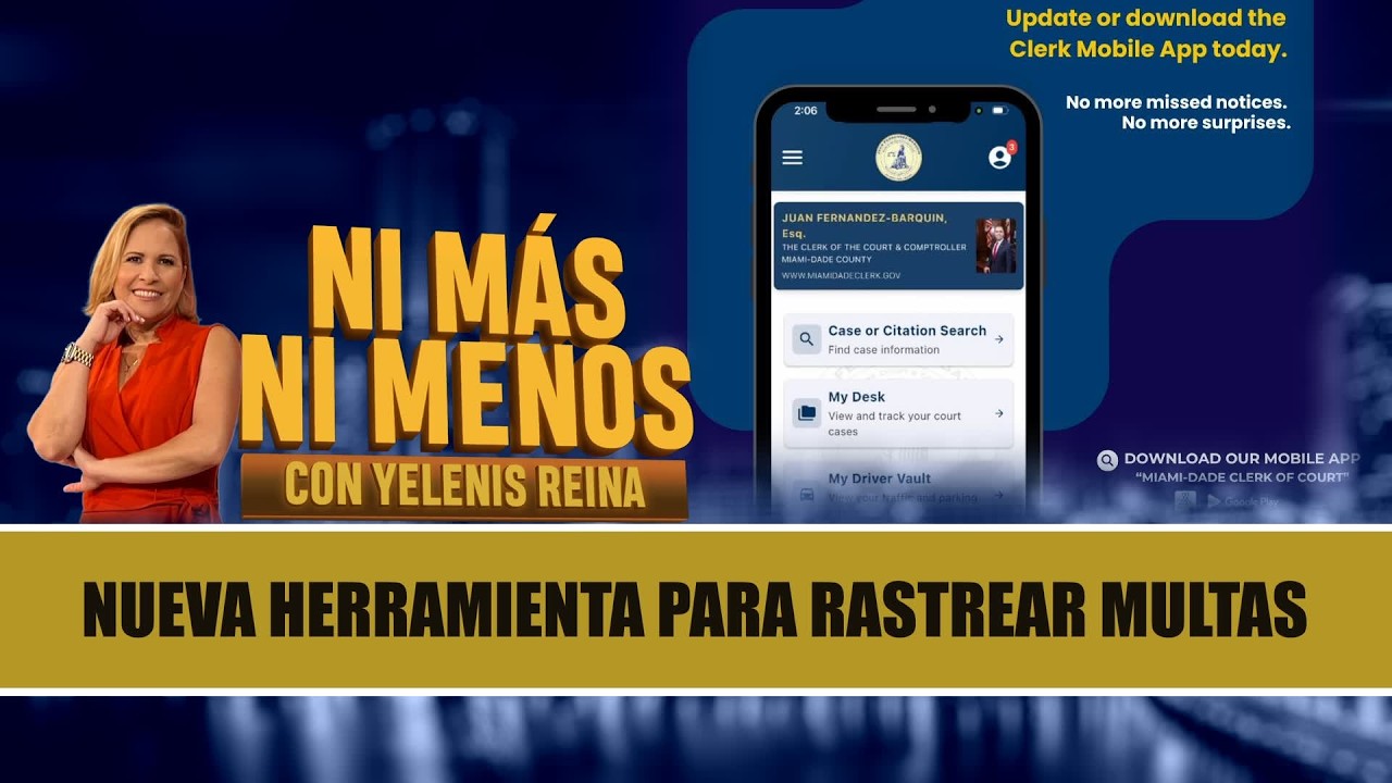 ¿Ha sido multado? Así puede verificarlo en la página del Condado