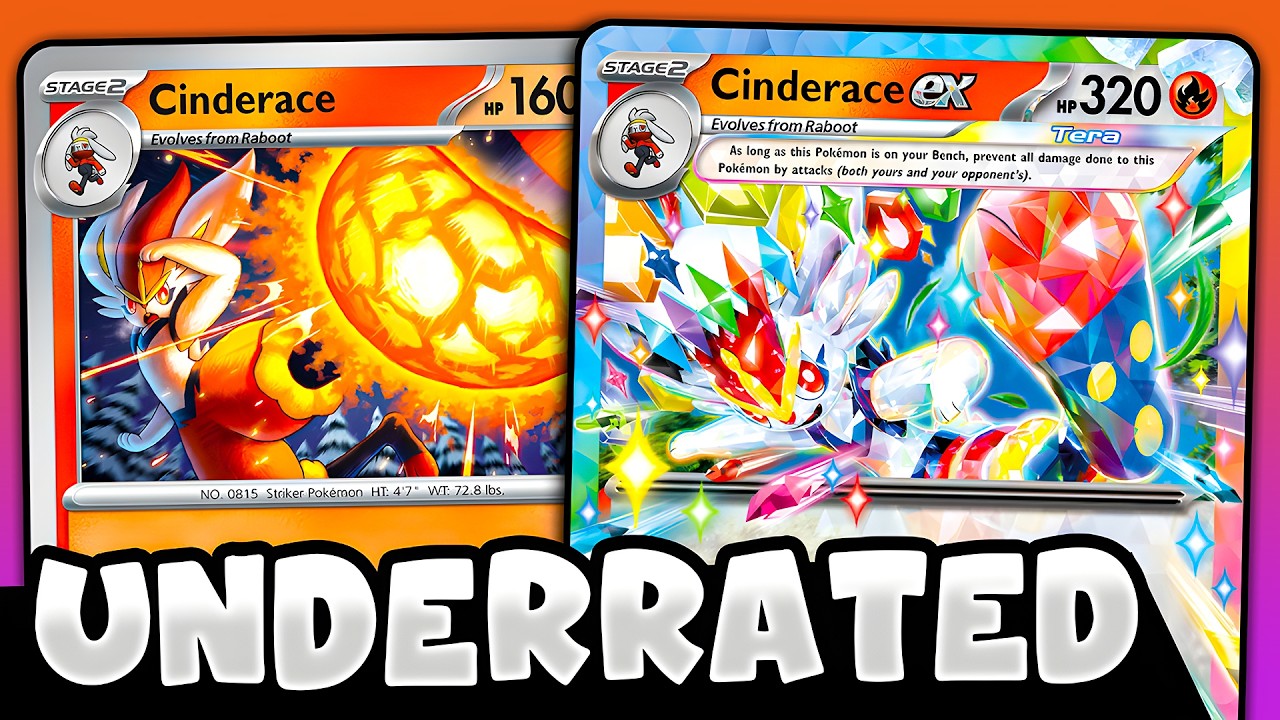 My Quad Cinderace Deck WORKS Post Rotation!