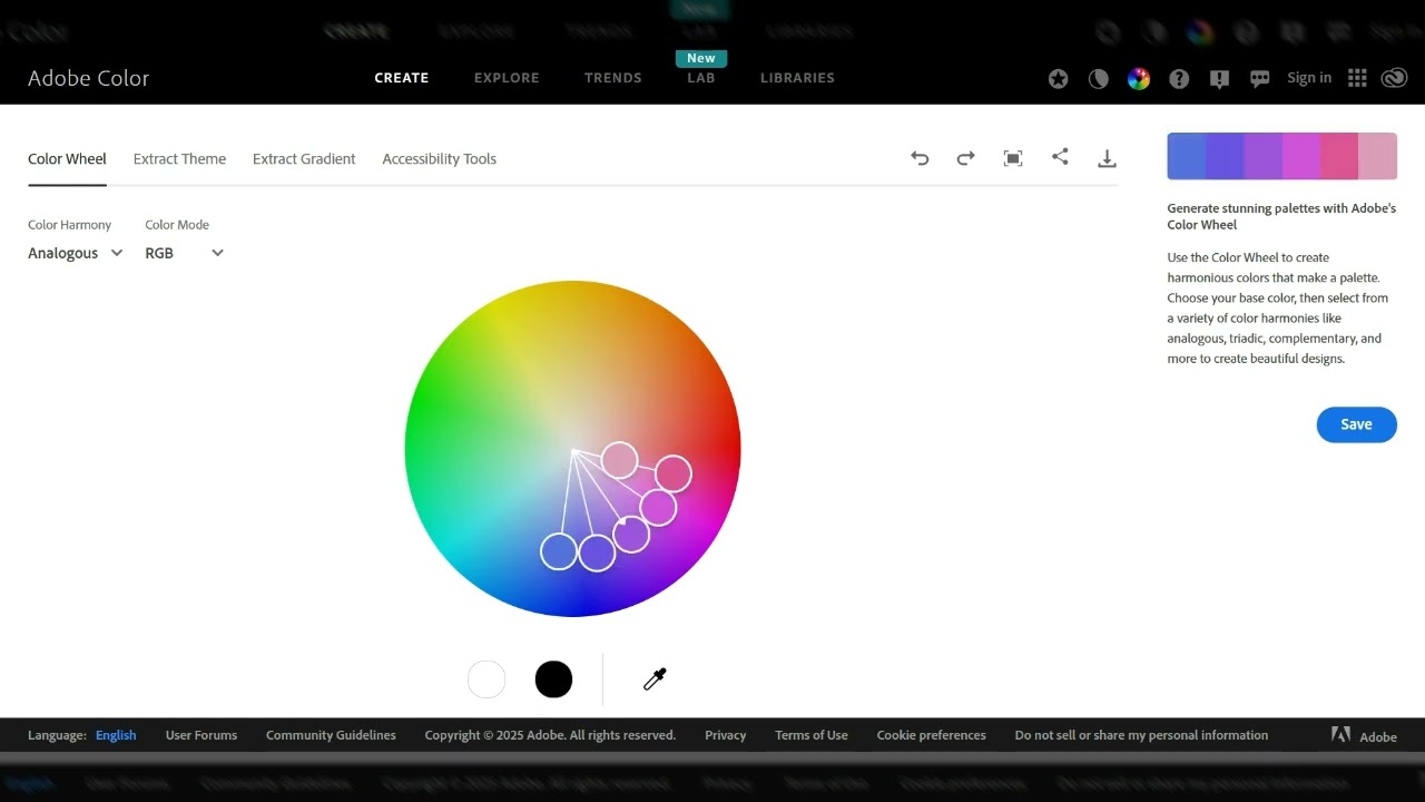 How to Use Adobe Color Wheel