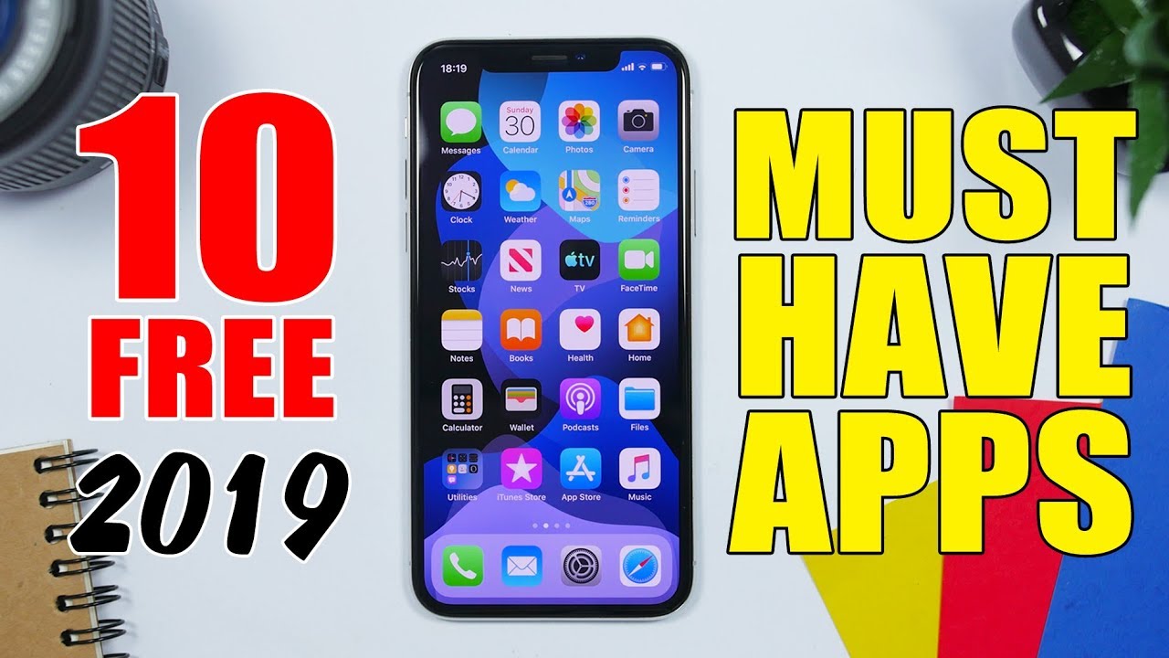 10 Must Have FREE iPhone Apps - 2019
