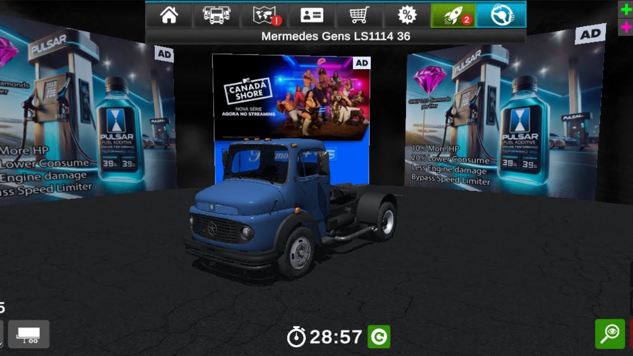 EP 5 grandtruck simulator 2 o caminhão não anda precisando de reforma 