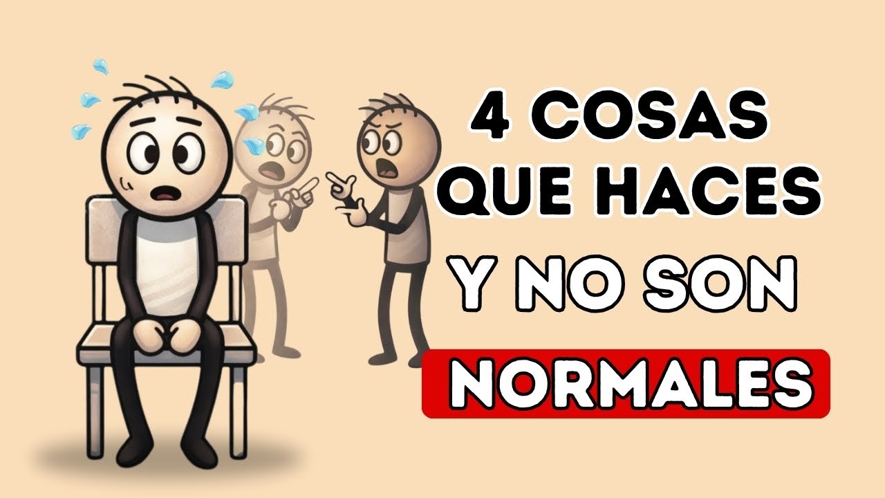 Si haces esto, NO ERES NORMAL (La Psicología lo explica)
