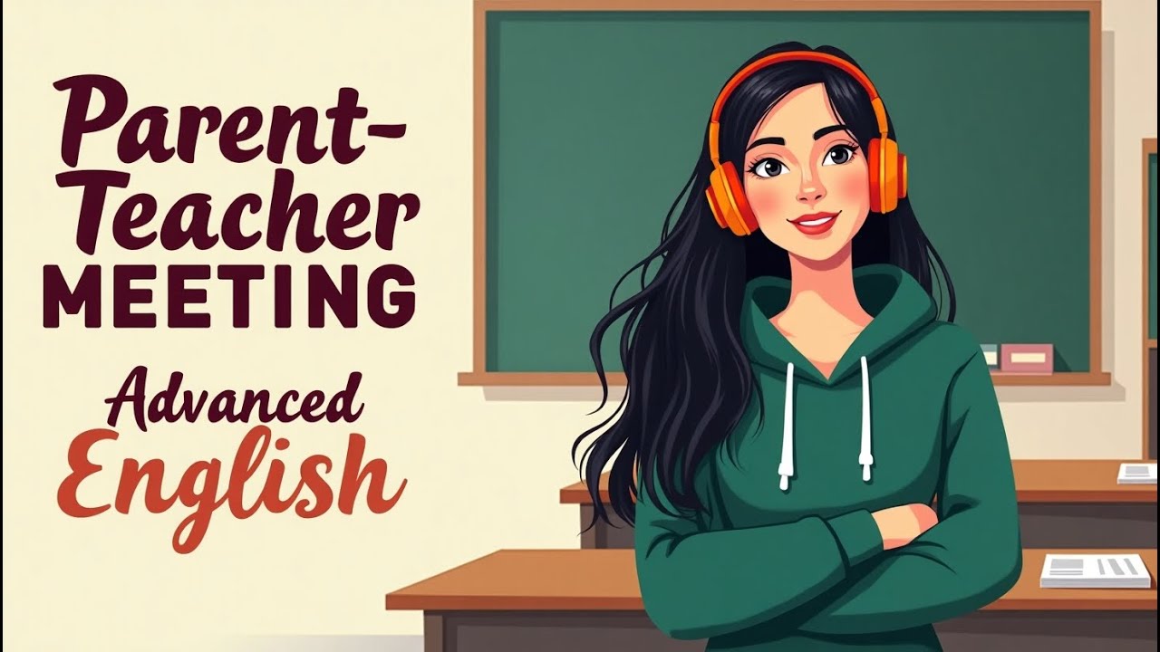 Parent-Teacher Meeting in English | Advanced School Dialogue | English Podcast | Learn English