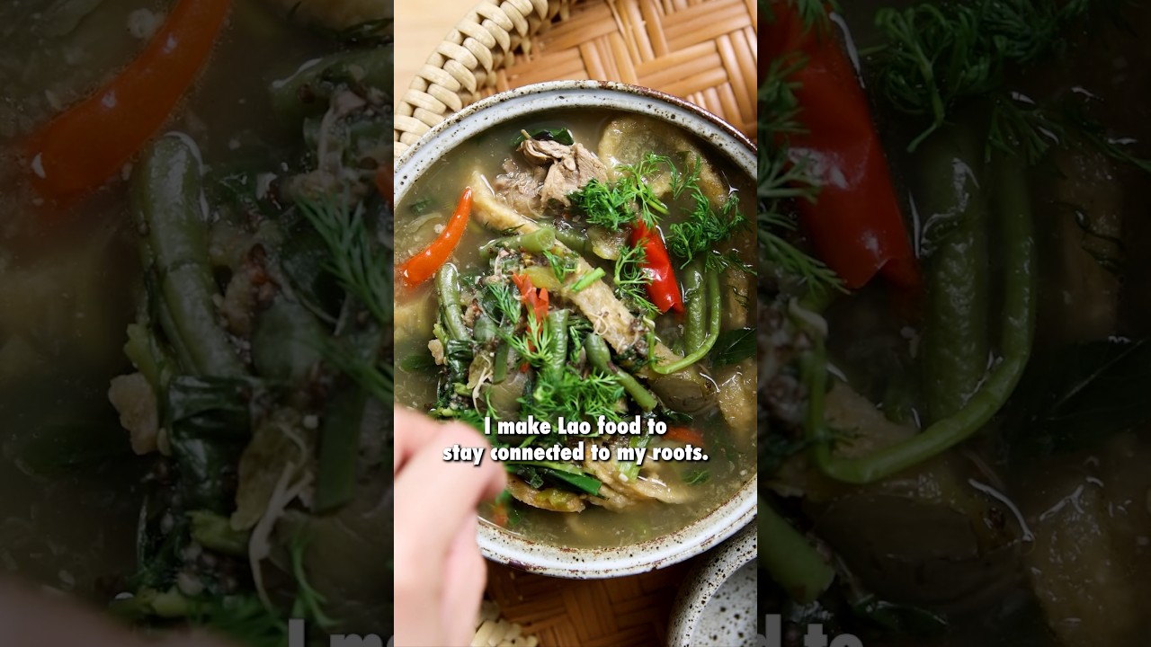 I make Lao food to stay connected to my roots.