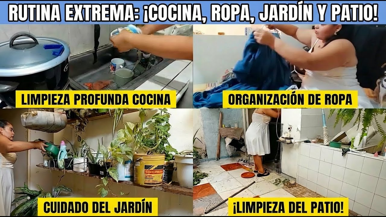 LIMPIEZA PROFUNDA COCINA, PATIO Y ROPA | ORGANIZACIÓN COMPLETA | USANDO VENENO PARA RATAS #vlogs