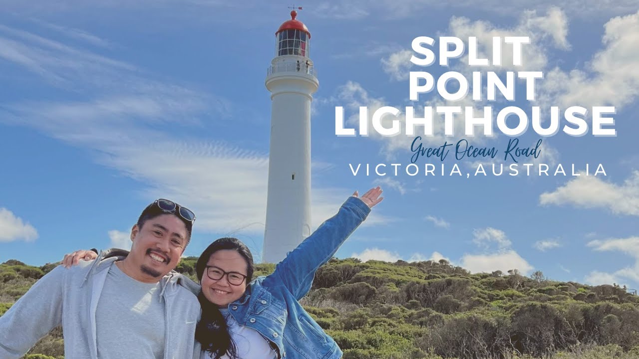 SPLIT POINT LIGHTHOUSE | GREAT OCEAN ROAD | VICTORIA, AUSTRALIA | Feebie&BeejayVlogs