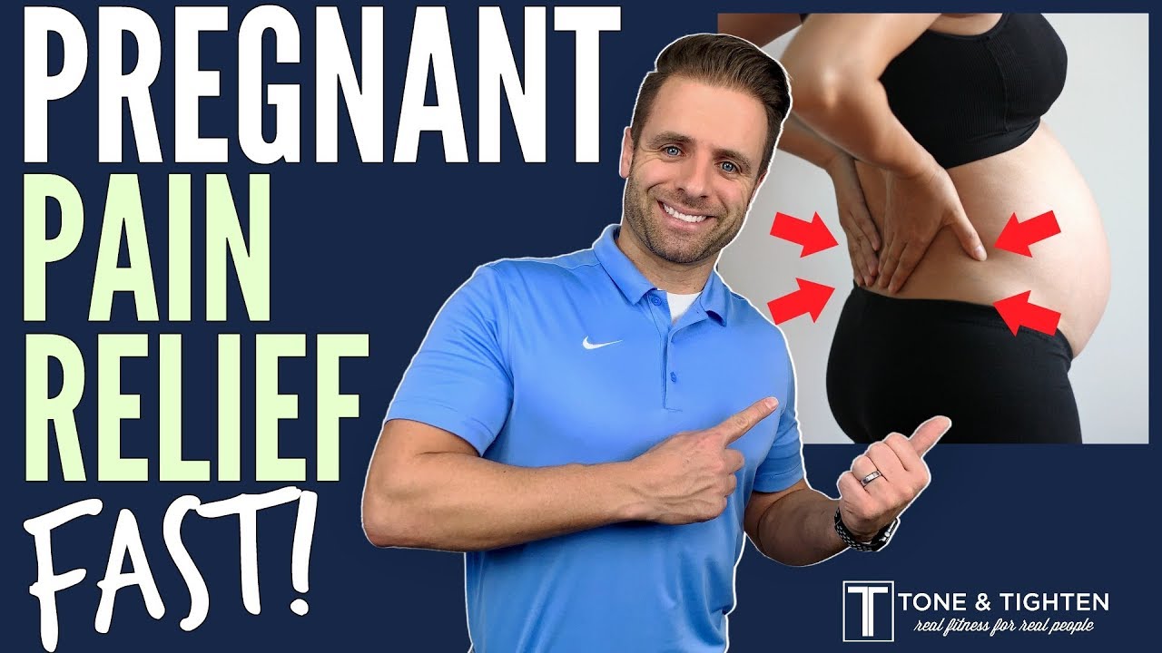 Pregnant Back and Neck Pain Relief! Pregnancy Stretches from a Physical Therapist
