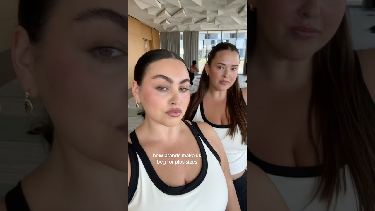 on our knees begging and pleading🥲 @emma.arletta Arletta #plussizefashion #curvyfashion #plussize