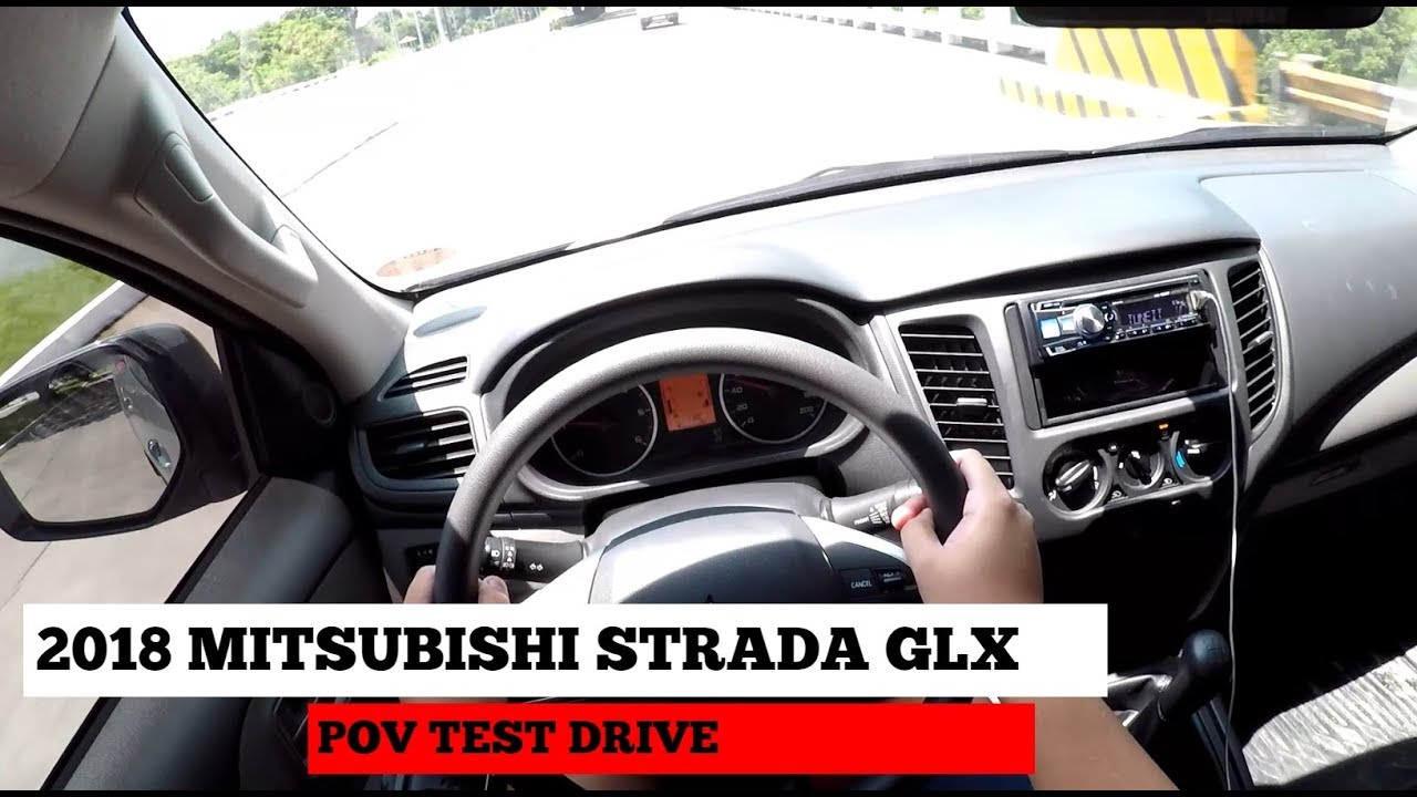 2018 Mitsubishi Strada GLX MT POV Test Drive Video