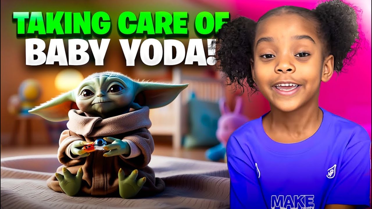 Taking CARE of BABY YODA!