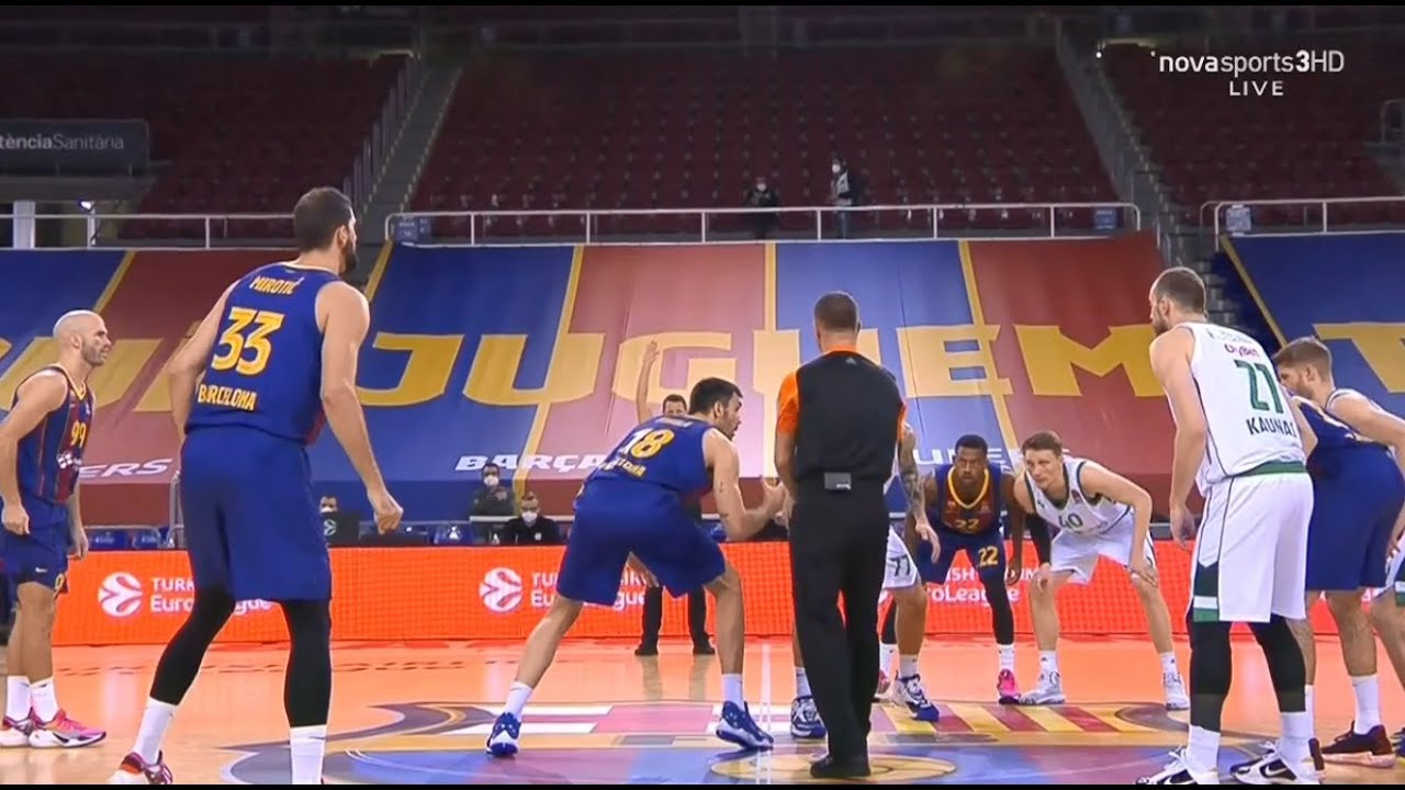EUROLEAGUE 20-21 - W25 - FC BARCELONA-ZALGIRIS KAUNAS
