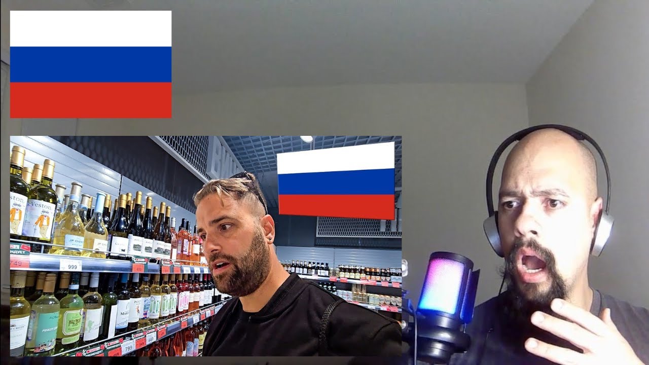 Первая реакция на то, что продают в супермаркетах в России (несмотря на санкции)