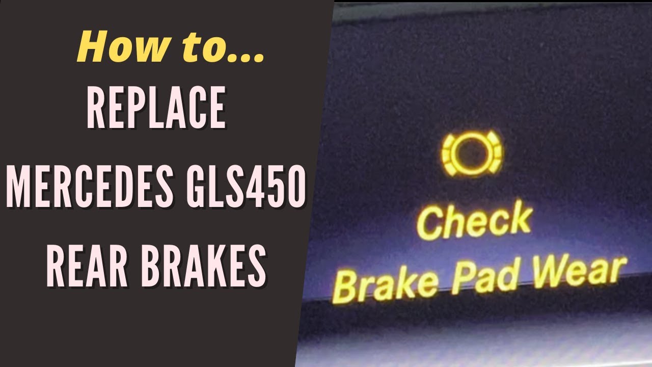 How to Replace Mercedes GLS Rear Brakes