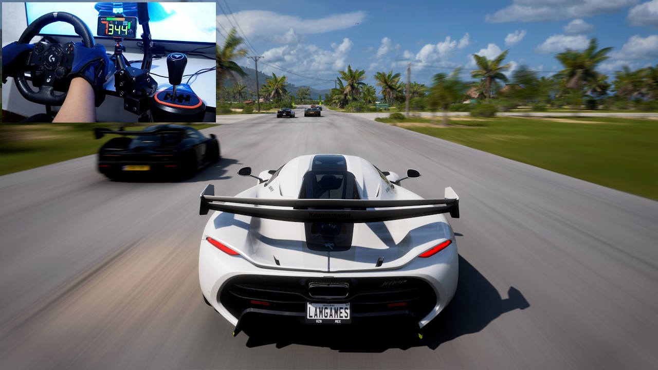 Manejando un Koenigsegg Jesko | Sin Ayudas | Forza Horizon 5 | Volante Logitech G923 Gameplay