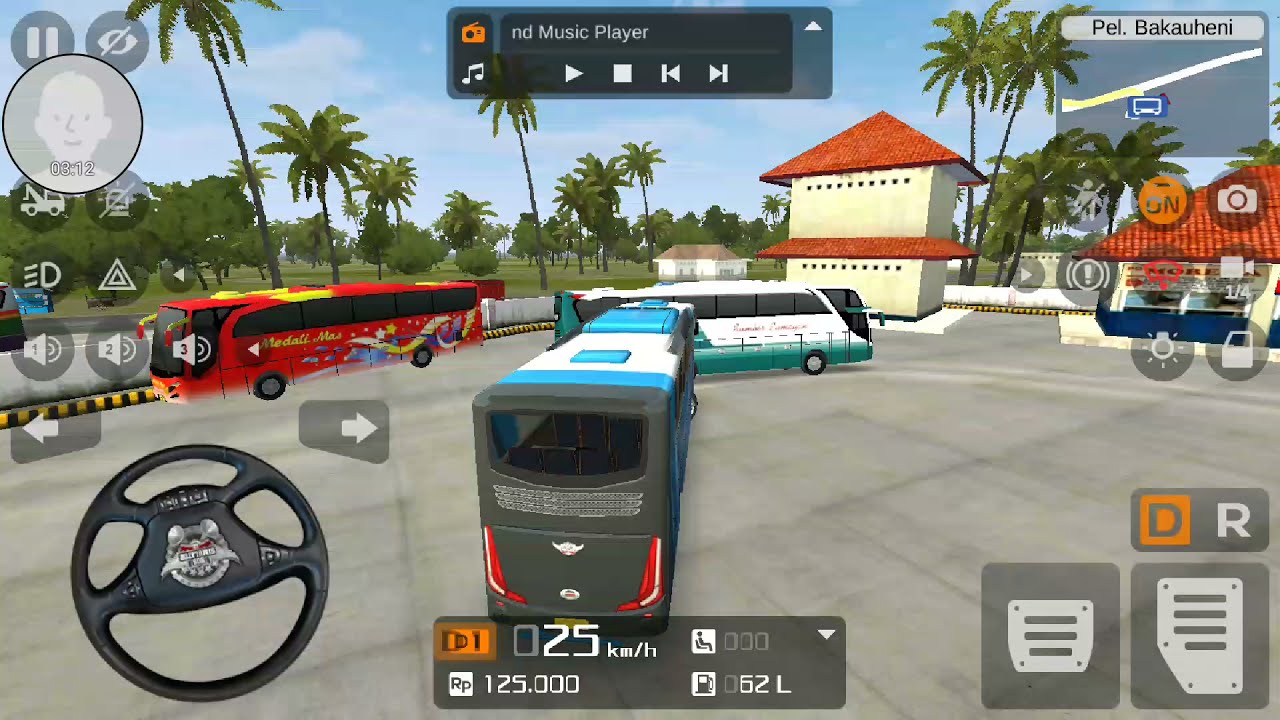 3D bus simulator drive bus6&times;6 Indian gamar9