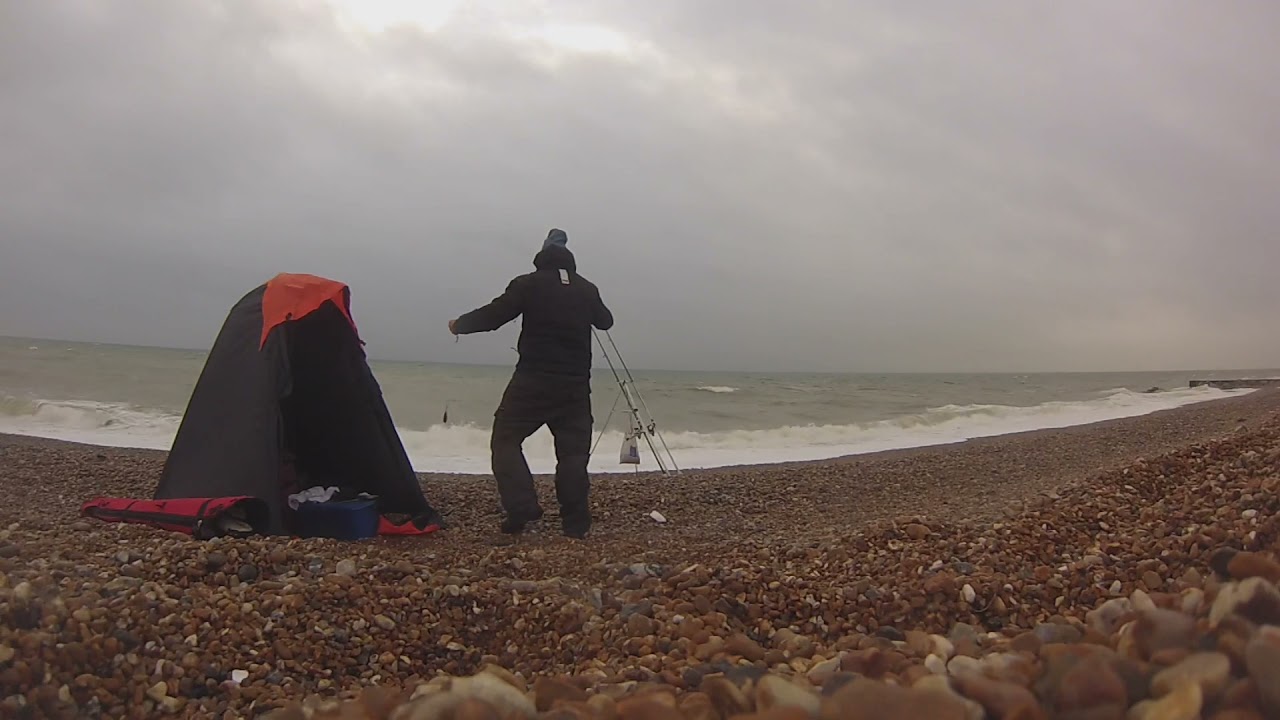 Shore Fishing Dungeness, Kent December