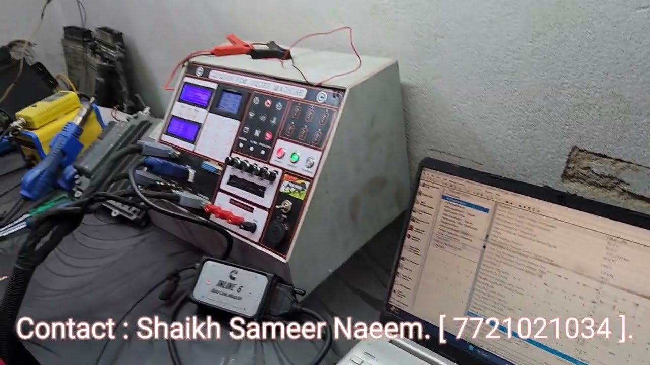 Cummins ECM Test Bench by Danish Bhai. #mes BS3, BS4, BS6 & More....part 2.