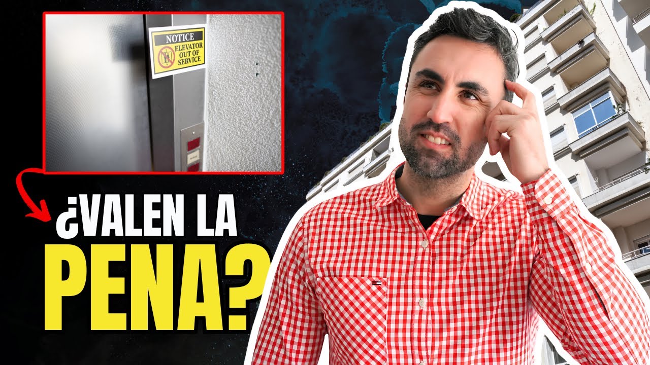 PISOS BARATOS y 4º SIN ASCENSOR (PELIGRO)🚨😱