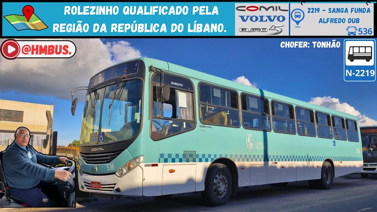 Linha 2219 | Sanga Funda via Alfredo Dub no Svelto 2012 Volvo B270F Euro 5.