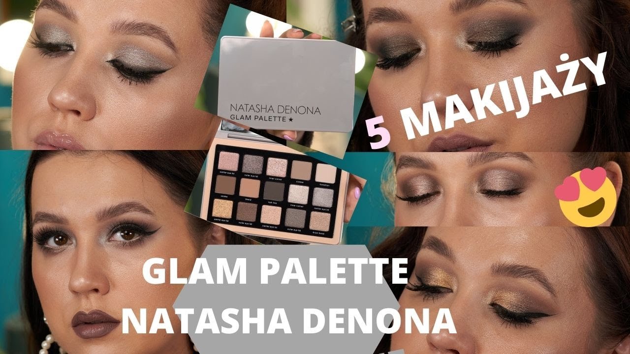 PALETOweLOVE | 1 TYDZIEŃ |1 PALETA |  GLAM PALETTE | NATASHA DENONA |  CHŁODNO -NEUTRALNY HIT?? 🧐