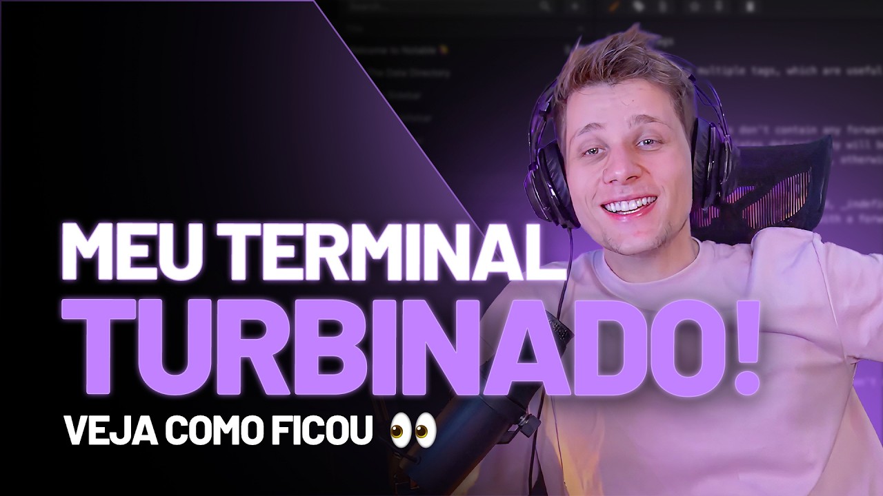 Meu terminal completo (extensões, tema e config)