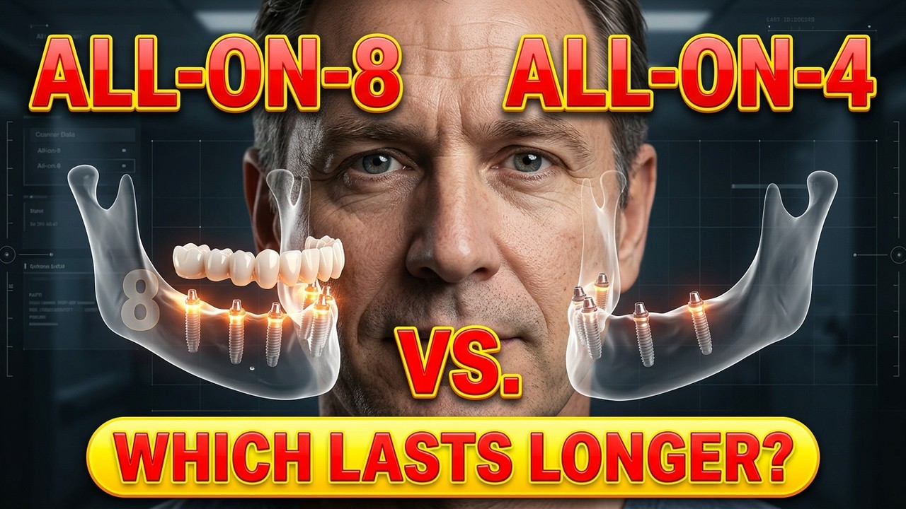 All-on-8 Dental Implants 3D Animation &ndash; Ultimate Full Mouth Restoration