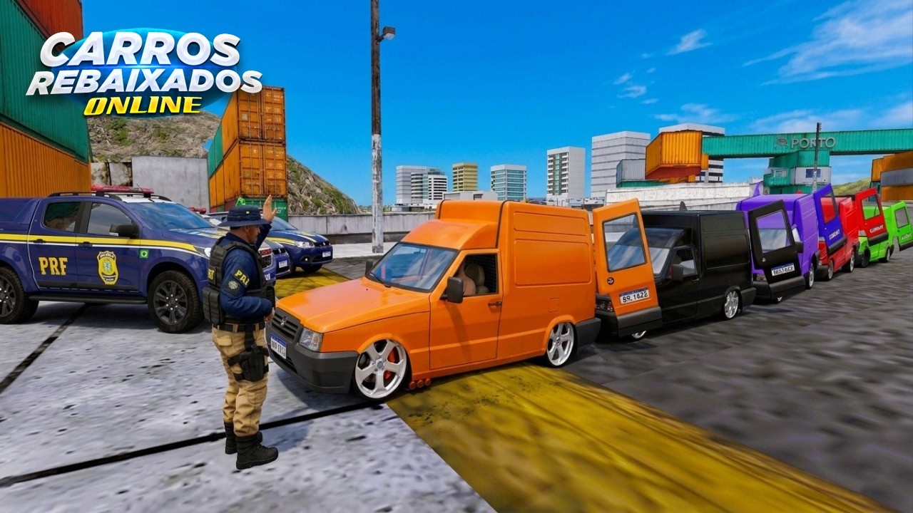 CARROS REBAIXADOS ONLINE | TRAVEI NA LOMBADA DA BLITZ DE FIORINO REBAIXADO